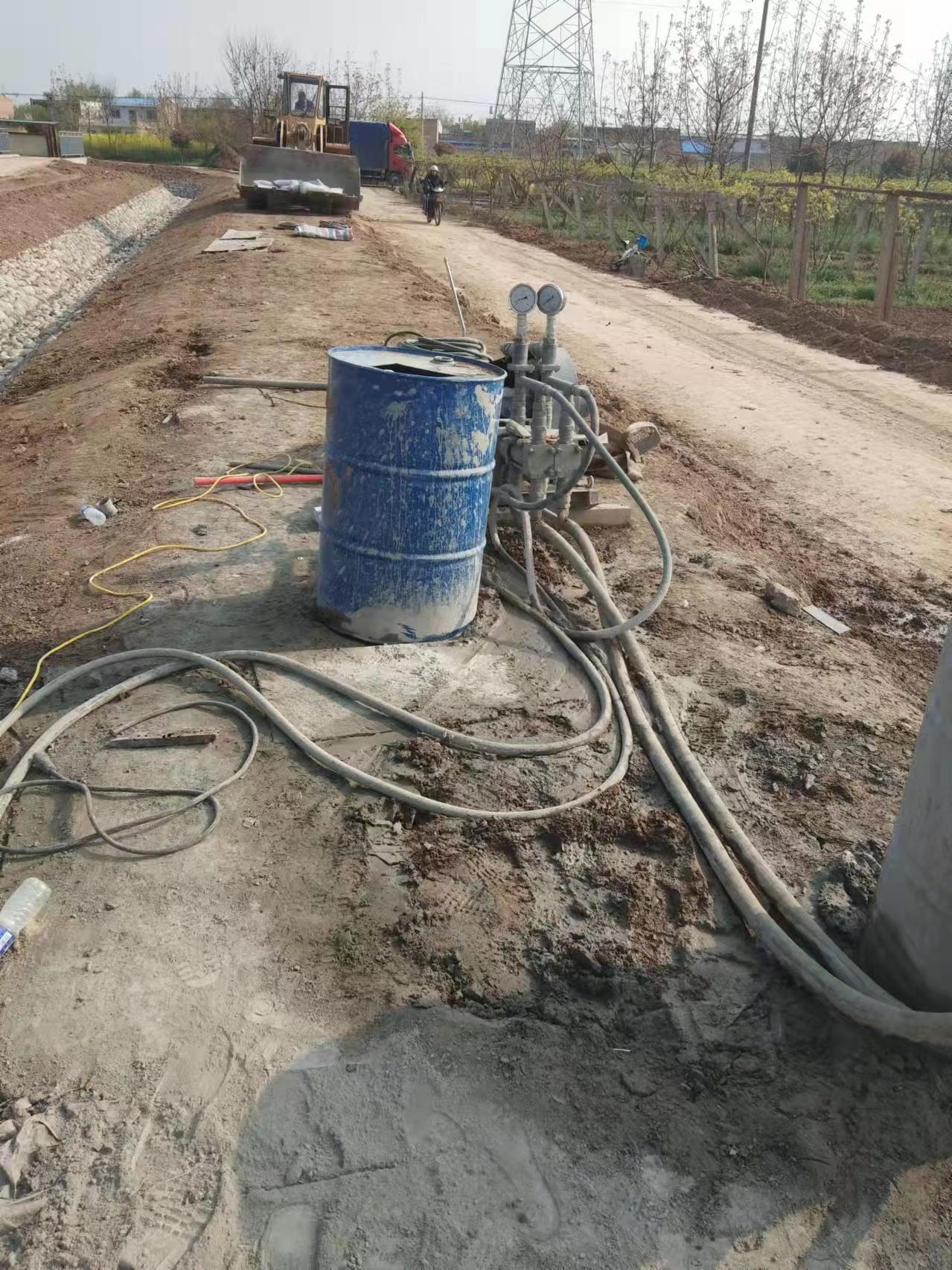 通海口镇顶管注浆